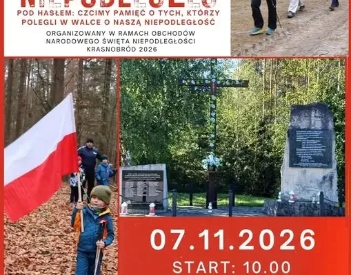 V Rajd Nordic Walking „Idę dla Niepodległej” w Krasnobrodzie – zapisy trwają