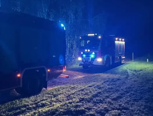 Fałszywy alarm pożarowy w Miłosławicach – akcja strażaków trwała godzinę