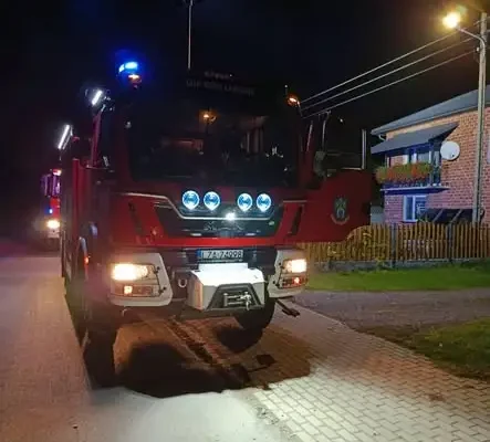 Pożar sadzy w Wólce Łabuńskiej – interwencja strażaków z OSP Łabunie i JRG Zamość
