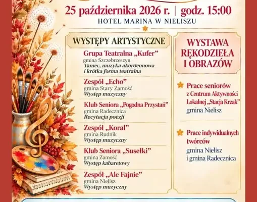 GOK Nielisz zaprasza na wyjątkowe wydarzenie – odbierz wejściówkę!