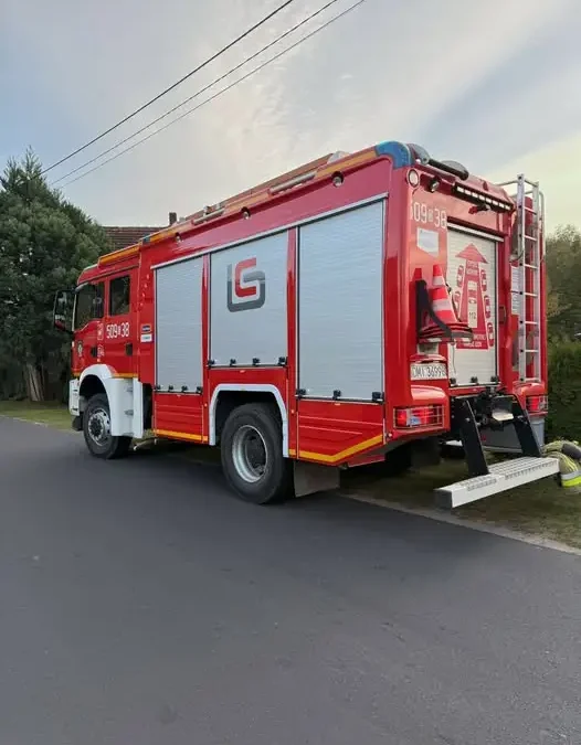 Olsza: strażacy z OSP Sułów usuwali gniazdo owadów