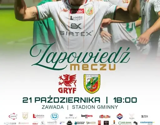 Hetman Zamość kontra Gryf Zawada w półfinale Pucharu Polski LZPN