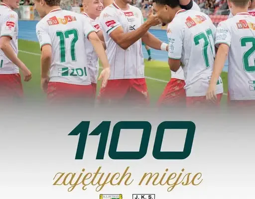 Hetman Zamość – JKS Jarosław: 1100 miejsc już zajętych, zostało niewiele czasu