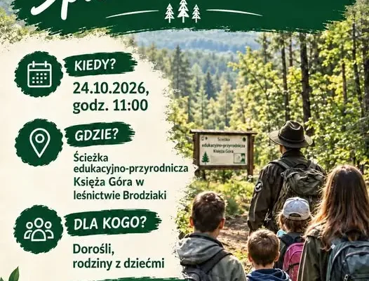 Spacer z leśnikiem na Księżej Górze – poznaj tajniki pracy leśnika