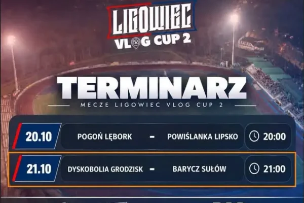 Barycz Sułów walczy o finał Ligowiec Vlog Cup 2 – jutro o 21:00!