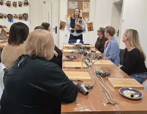 Miączyn: anioły i ikony powstały podczas warsztatów decoupage w GCK