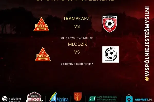 Sportowy weekend w Nieliszu: trampkarze i młodzicy walczą o punkty