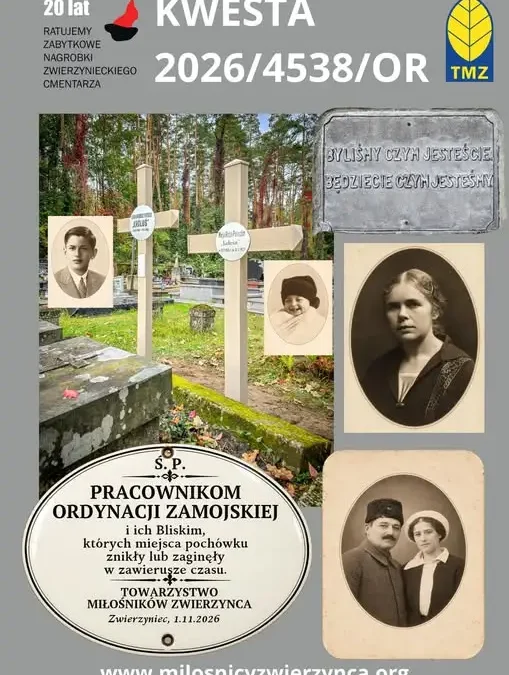 Zwierzyniec: 20. rocznica kwesty na cmentarzu – nowości i zmiany