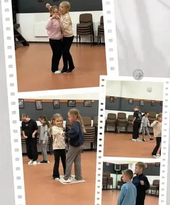 Klub Kolorowe Kredki: dzieci szkicowały drzewa i bawiły się razem