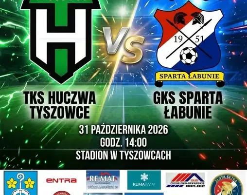 Huczwa Tyszowce kontra Sparta Łabunie – mecz o wszystko w 13. kolejce