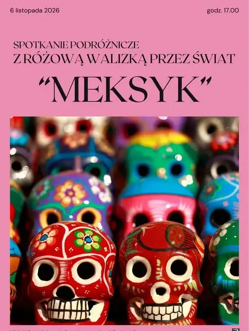 „Z różową walizką przez świat” – spotkanie podróżnicze w Szczebrzeszynie