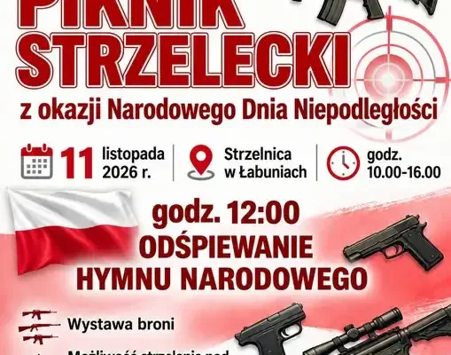 Strzelnica w Łabuniach zaprasza na aktywne świętowanie 11 listopada